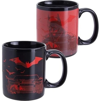 Paladone Hrnek Batman & Batmobile měnící se 300 ml