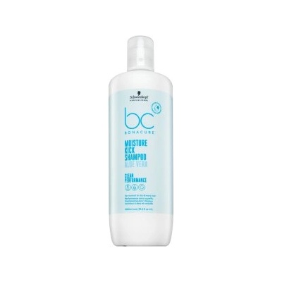 Schwarzkopf BC Bonacure Moisture Kick Shampoo Aloe Vera подхранващ шампоан за хидратиране на косата 1000 ml