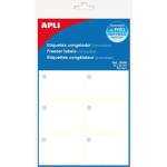 APLI Етикет, 34x53 mm, фризер, заоблени ъгли, A5 на носител, APLI, 60 етикета в опаковка 12058 (12058)