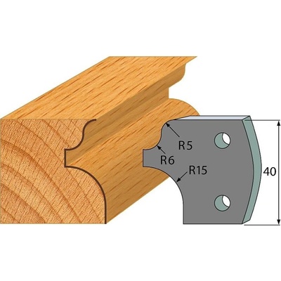 IGM profil 011 - pár omezovačů 40x4mm SP