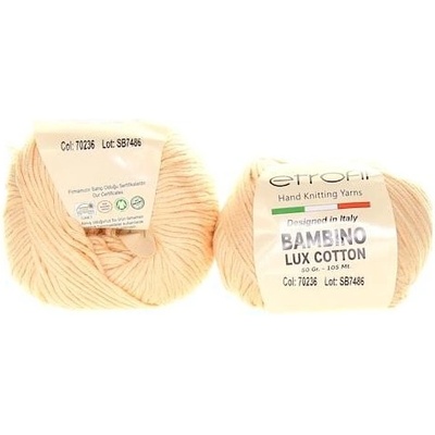 Etrofil Bambino Lux cotton 70236 Meruňková světlá