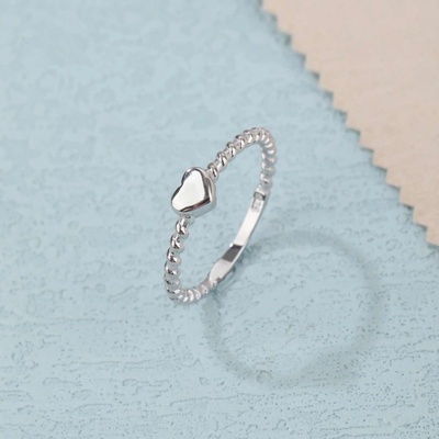 Jan Kos jewellery Stříbrný prsten bez osazení MHT 2660 SN57