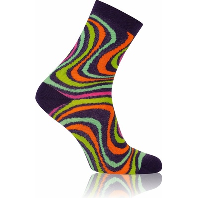 Italian Fashion vysoké S184D Wave Fialová