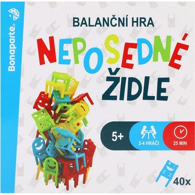 Bonaparte Neposedné židle 40 ks balanční
