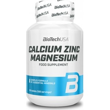 BioTech USA Calcium Zinc Magnesium 100 tablet