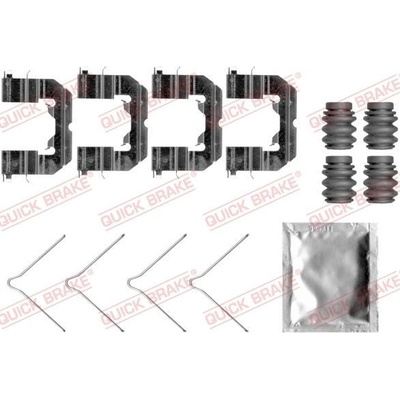 Súprava príslušenstva, obloženie kotúčovej brzdy Quick Brake 109-0089