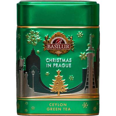 Basilur Around the World Christmas in Prague Green plech 75 g