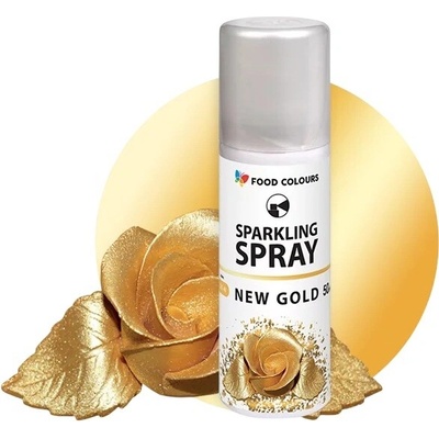 Food Colours New Gold Zlatá 50 ml
