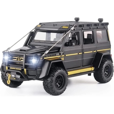 Метален джип Mercedes Benz G550 с отварящи се врати, светлина, звук, мащаб: 1: 24 В2421