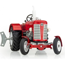 Traktor Zetor 50 Super červený na klíček kov 15cm v krabičce Kovap 1:25