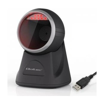 Qoltec Stationary Precision Reader Barcode Scanner And QR 1D | 2D