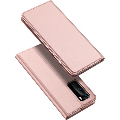 Púzdro DUX Peňaženkové Huawei P40 Pro ružové