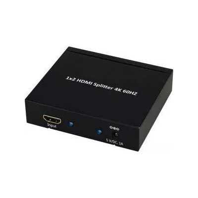 Roline Сплитер VALUE 14.99. 3582 : : 2-портов, HDMI, 4K, 3840 x 2160, 60 Hz, 3D, Plug and Play, Черен, 14.99. 3582