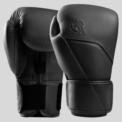 Hayabusa fightwear Боксови Ръкавици Hayabusa E1 Leather Black - 16 oz