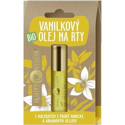 Purity Vision Bio vanilkový olej na rty 10 ml – Zboží Dáma