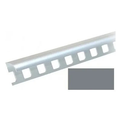 CEZAR ЪГЪЛ ВЪНШЕН ПВЦ 10мм 2.5м 151106 Т. СИВО (151106)