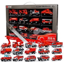 CAB Toys Požiarnické autíčka balenie 15ks - Fire Car set