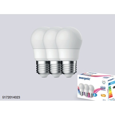 Nordlux LED žárovka E27 4,9W 2700K 3ks bílá LED žárovky plast 5172014423