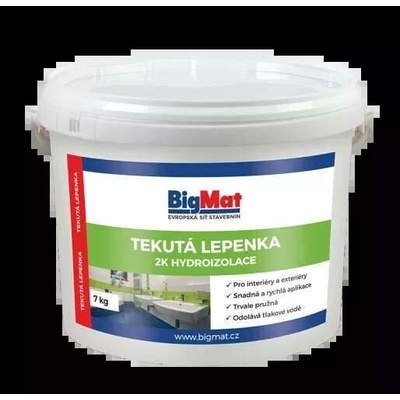 Den Braven Nátěr hydroizolační Tekutá lepenka 2K BigMat 7kg