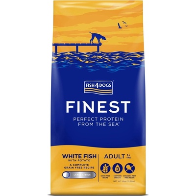 Fish4Dogs Finest White Fish Adult 1,5 kg