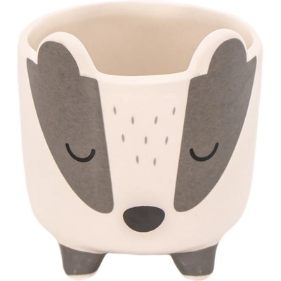 Sass & Belle Керамично покритие за кашпа ø 8 cm Badger Mini - Sass & Belle (XDC730)
