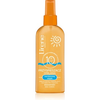 Lirene Sun care защитно олио за ускоряване на тена SPF 10 150ml
