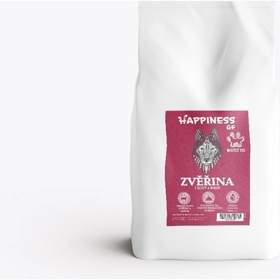 Happiness Grain Free Adult zvěřina s batáty a moruší 6 kg