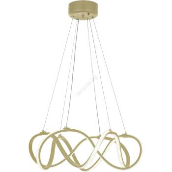 Image 1 of EUROLAMP Led Пендел led/54w/230v 3000/4000/6000k златист (eu0017)