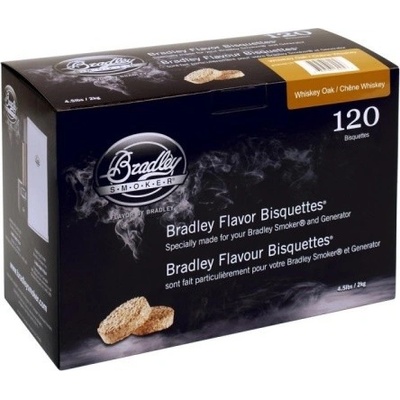 BRADLEY SMOKER Bílý dub udící brikety 120 ks