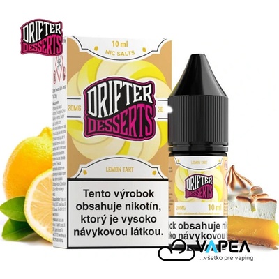 Juice Sauz Drifter Desserts Salts Lemon Tart 10 ml 20 mg