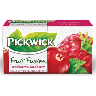 Pickwick Brusinky s malinami ovocný čaj 20 x 2 g 40 g