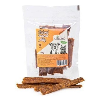 NATURECA Pochúťka Mäsové pláty Kuracie 100 % mäso 100 g