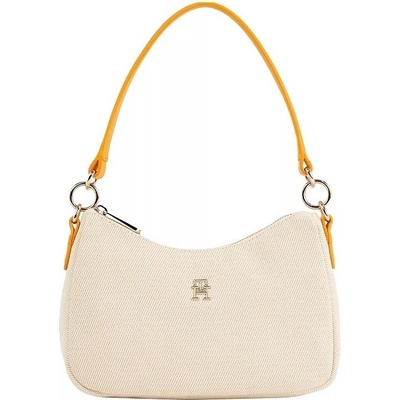 Tommy Hilfiger kabelka Poppy Canvas AW0AW16111 Béžová