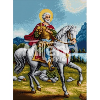 Milena Style Свети Мина - гоблен със схема конци dmc 1: 1