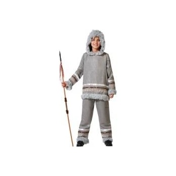 BigBuy Carnival Маскировъчен костюм за деца Сив Ескимос Размер 3-4 години cd7162