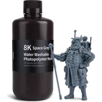 ELEGOO Water-washable Resin 8K Space Grey 1 kg
