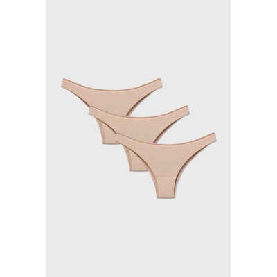 Cotonella 3PACK бразилски бикини Paola (3P3490_kal)