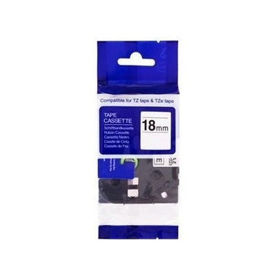 Kompatibilná páska BROTHER TZ241 čierne písmo, biela páska Tape (18mm) ECO-TZE-241