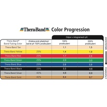 THERA-BAND Posilovací pás extra silný
