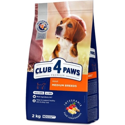 CLUB 4 PAWS Dog Medium Adult 2kg
