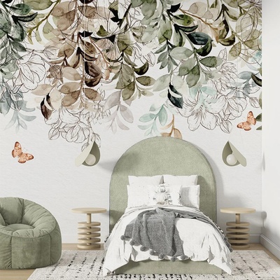 Art Gift Decor Фототапет - Нарисувани листа