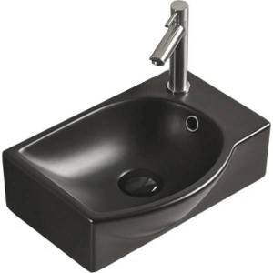Mexen Mista 40x28 cm left matt black (22174085L)