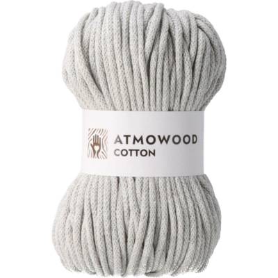 Atmowood cotton 5 mm - šedá