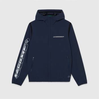 Lacoste Яке Lacoste Recycled Polyamide Short Track Jacket - Blue