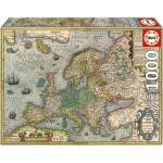 Educa Пъзел Educa от 1000 части - Карта на Европа (EDU19624)