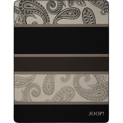 JOOP Paisley Stripes Deka černá 150x200