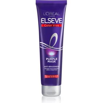 L'Oréal Elseve Color-Vive Purple подхранваща маска за блонд коса и коса с кичури 150ml