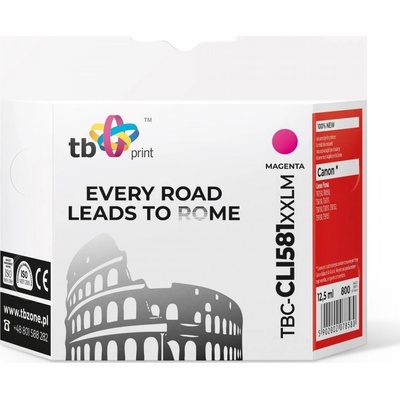 Compatible CLI-581XXL магента касета за принтери Canon (TBC-CLI581XXLM)