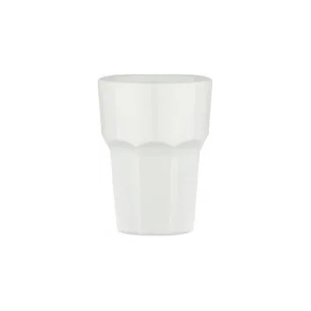 Image 1 of Rubikap Поликарбонатна чаша бяла 250мл 84xh90мм (PM. 250) PREMIUM - Rubikap (0151529)