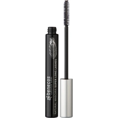 Benecos řasenka Super long lashes černá BIO 6 ml